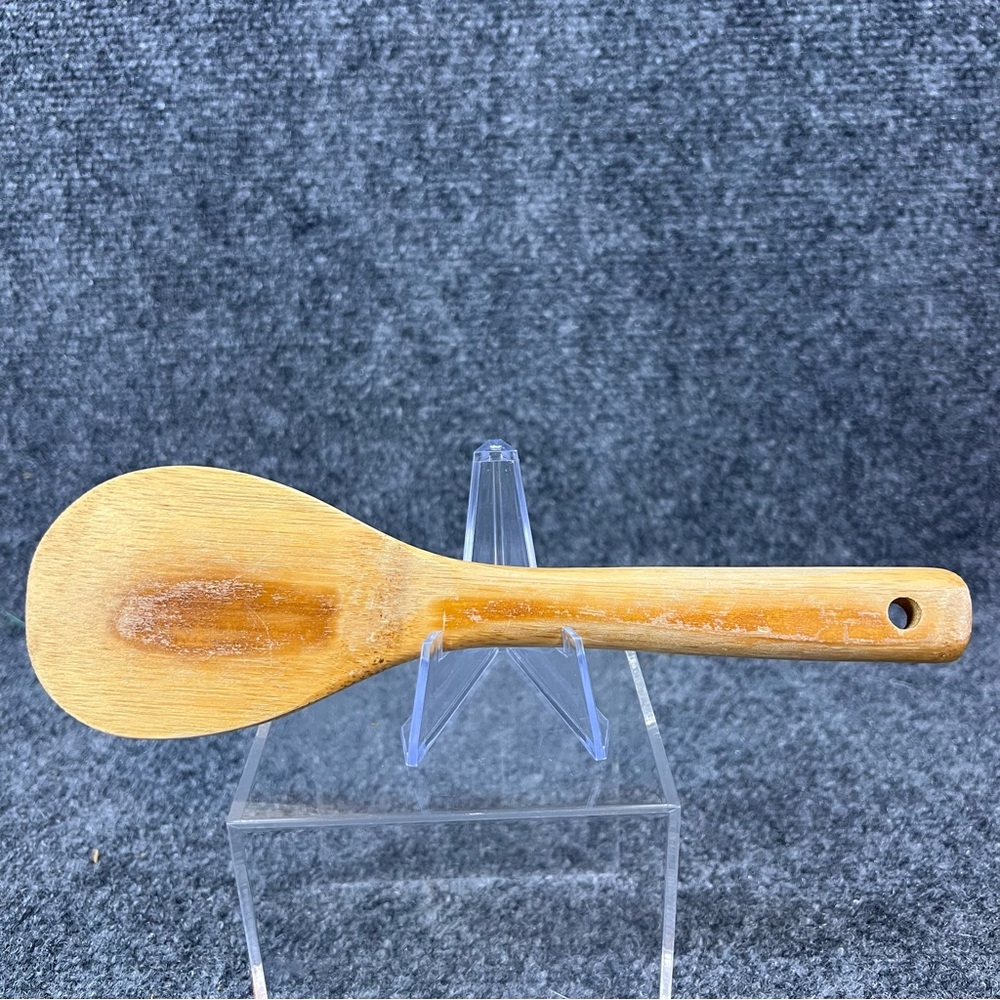 Sur La Table 9” Bamboo Rice Paddle Spoon - Picture 2 of 6